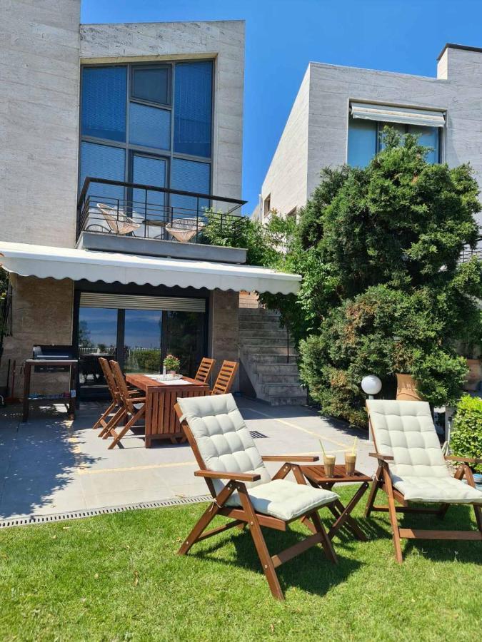 Néa Fókaia Janis Seaview Villa מראה חיצוני תמונה